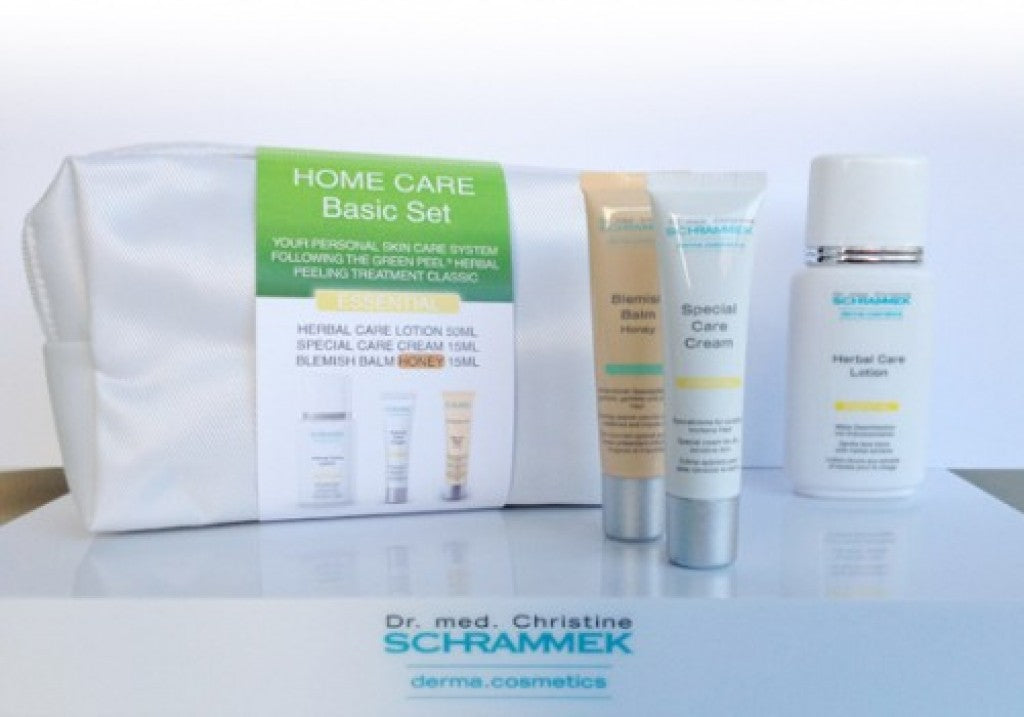 HOME CARE SET -  REGULATING (Deep pore cleanser 50ml+Herbal care lotion 50ml + Special regulation crème 15ml & Blemish balm classic 15ml)